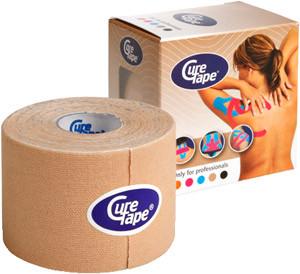 Curetape Kinesioteippi beige 5mx5cm 1 kpl