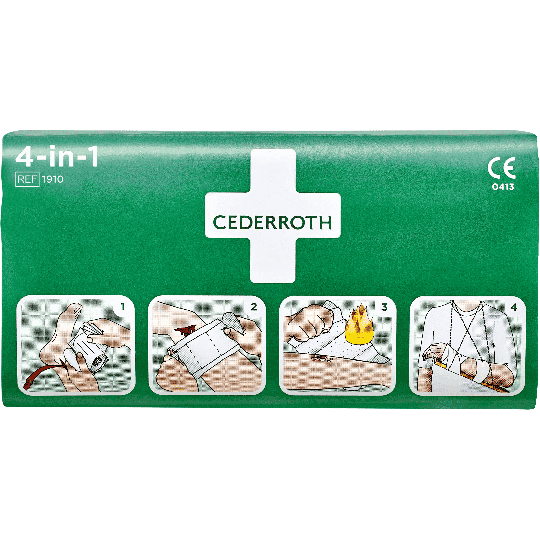 Ensiapuside 1 kpl cederroth, iso