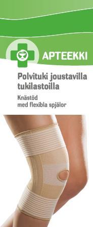 APTEEKKI Polvituki joustava M 1 kpl, beige