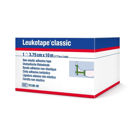 Leukotape Classic vihreä 3,75cmx10m 1 rll